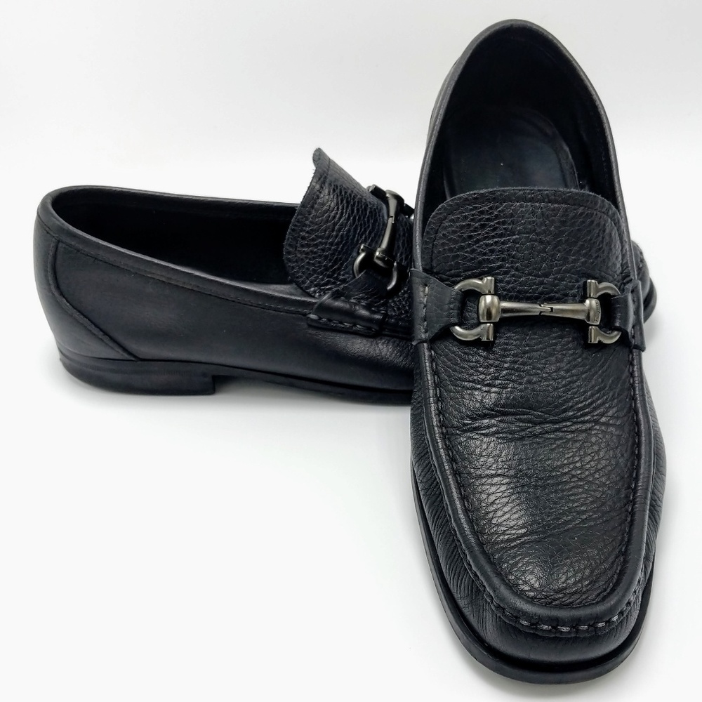 Salvatore Ferragamo Textured Loafers